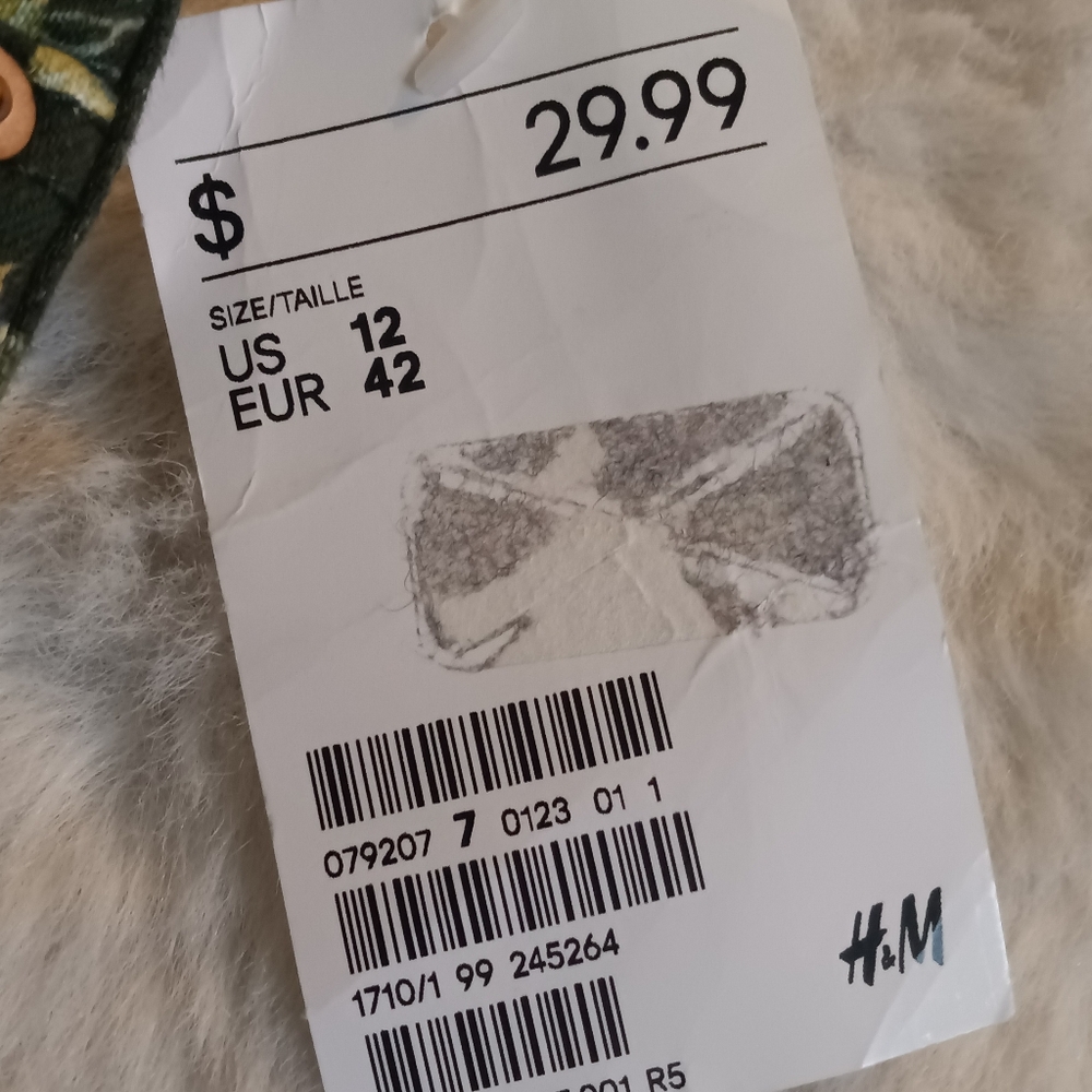 H&M L.O.G.G floral jeans - Picture 4 of 5
